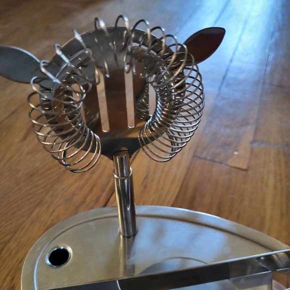 Pier 1 Stainless Steel Barware Set - EUC - Picture 4 of 6